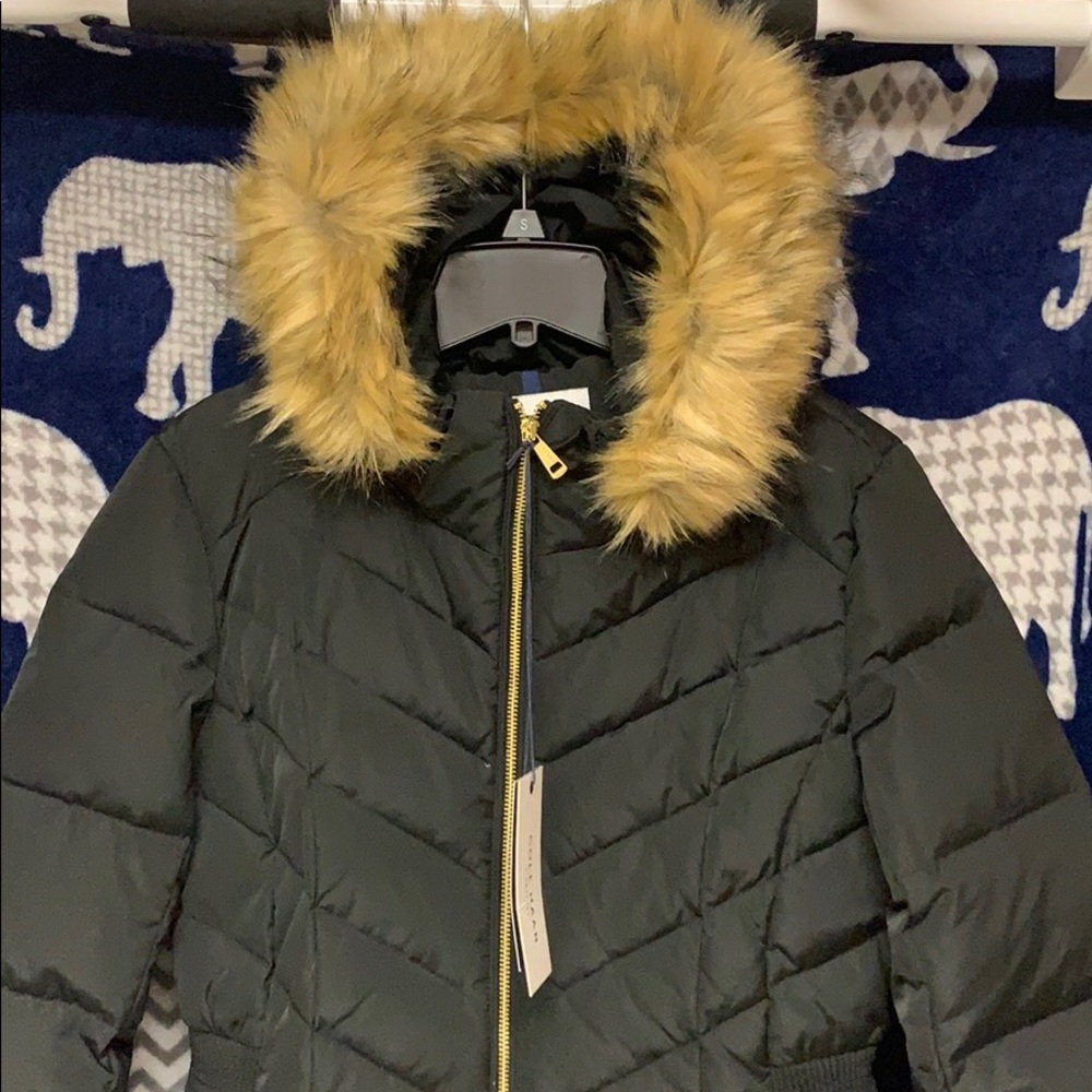 Cole Haan Down Feather Coat